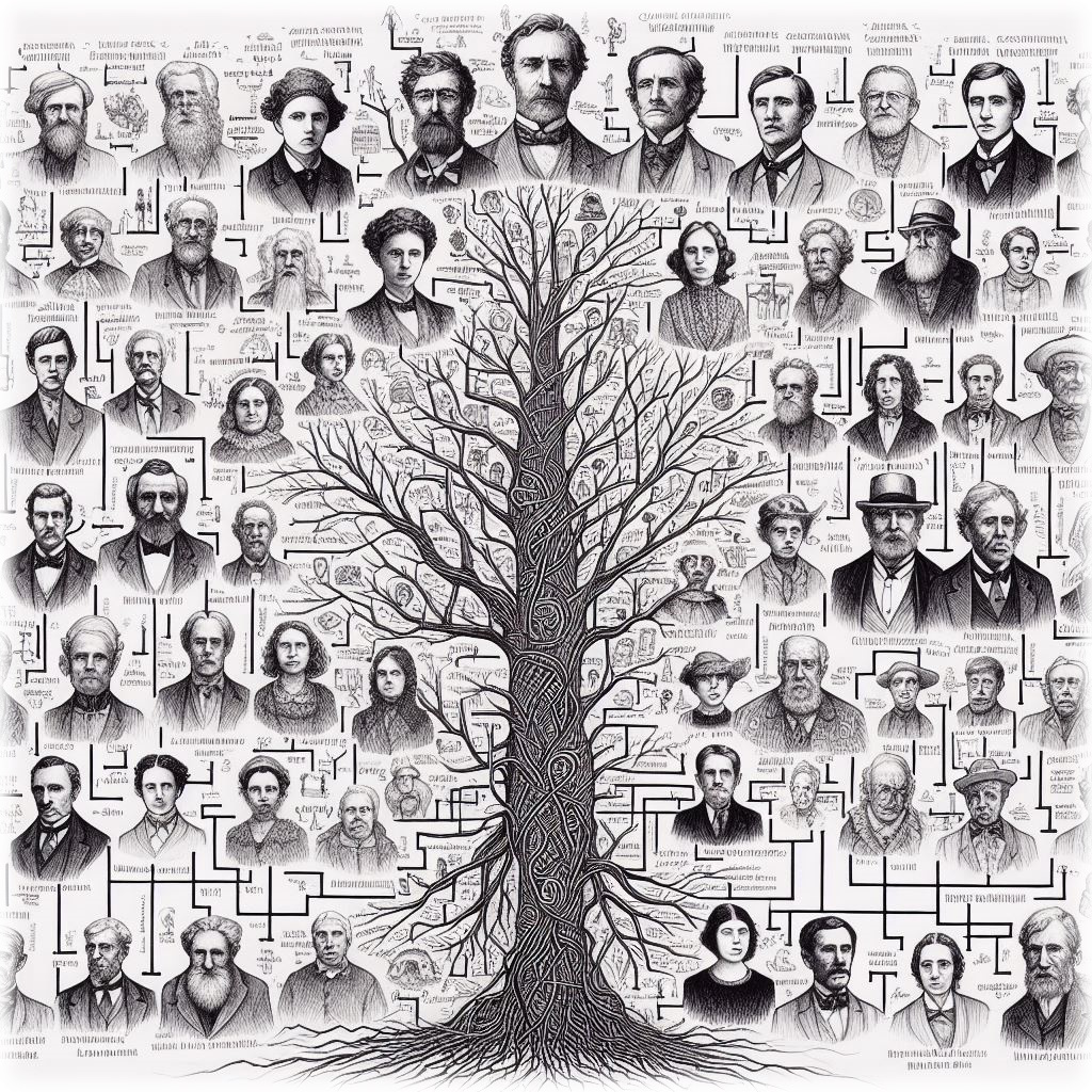 Guild Family Tree Poster
